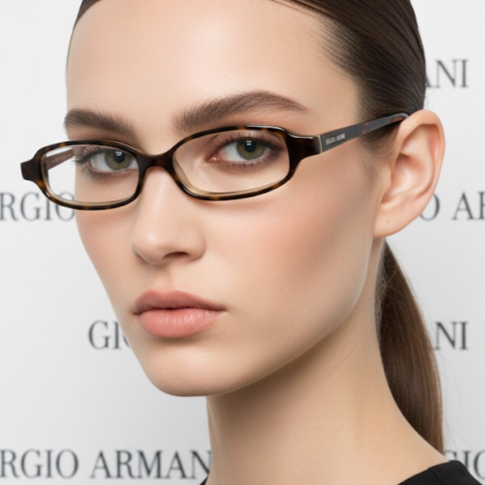 Authentic Giorgio Armani luxury designer vtg prescription eyeglasses frames